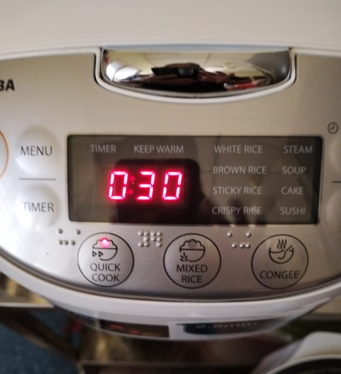 Toshiba Honatsukama Series 1L rice cooker unboxing and demo 